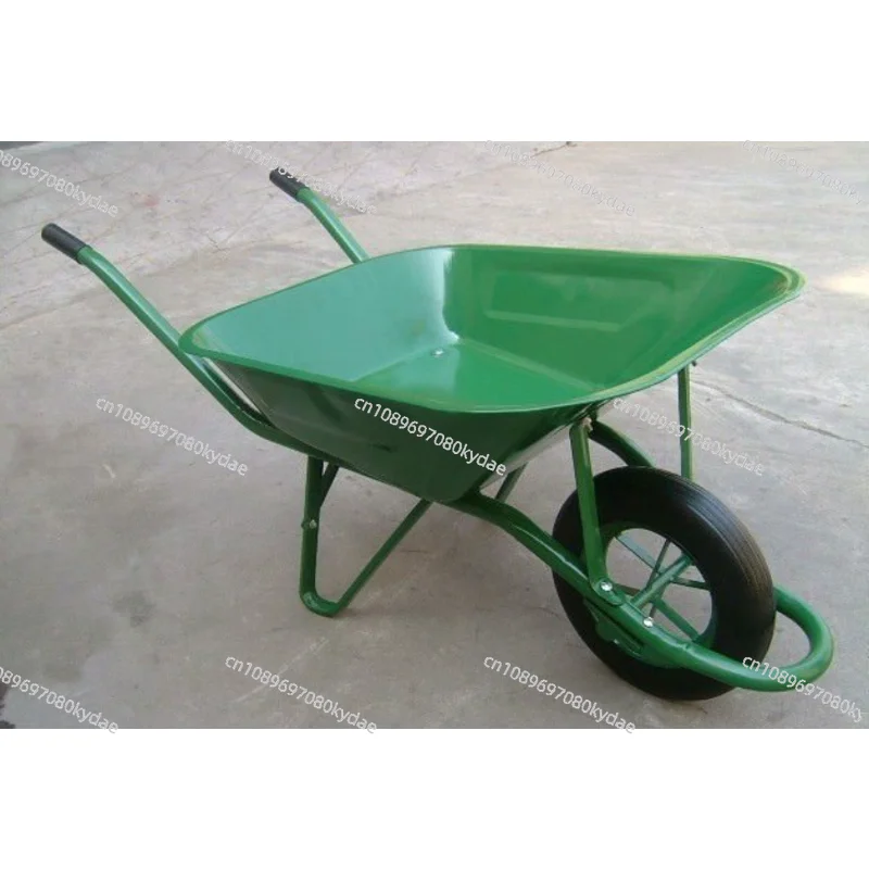 Green Color WB6400 Building Garden Construction Wheelbarrow