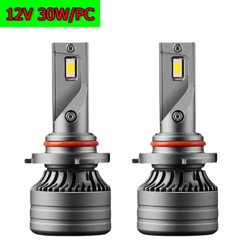 

2PCS LED Car Headlight 12V 30W H7/H4/H1 9005/HB3/H10 9006/HB4 9007/HB5 9004/HB1 Headlight Bulbs Automobile Lamp Waterproof