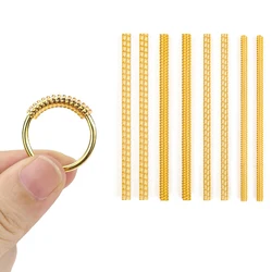 10pcs 3 5mm Invisible Ring Sizer Adjuster For Loose Ring Spiral Guard Insert Tightener Reducer Resizing Diy Jewelry Making Tools