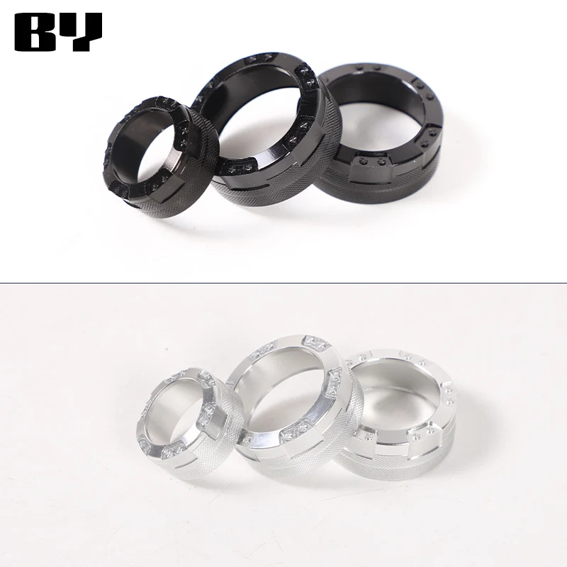 For Toyota GR Supra MK5 A90 2019-2024 Aluminum alloy Car Central Control Air Conditioner Volume Knob Ring Trim  accessories