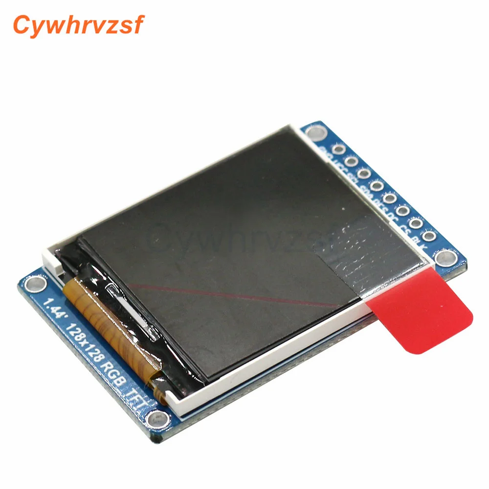 1.44" 1.44 inch Serial 128x128 ST7735S Full Color TFT LCD Display Module 8 Pin SPI Serial Interface 3.3V Power Input Board 8P
