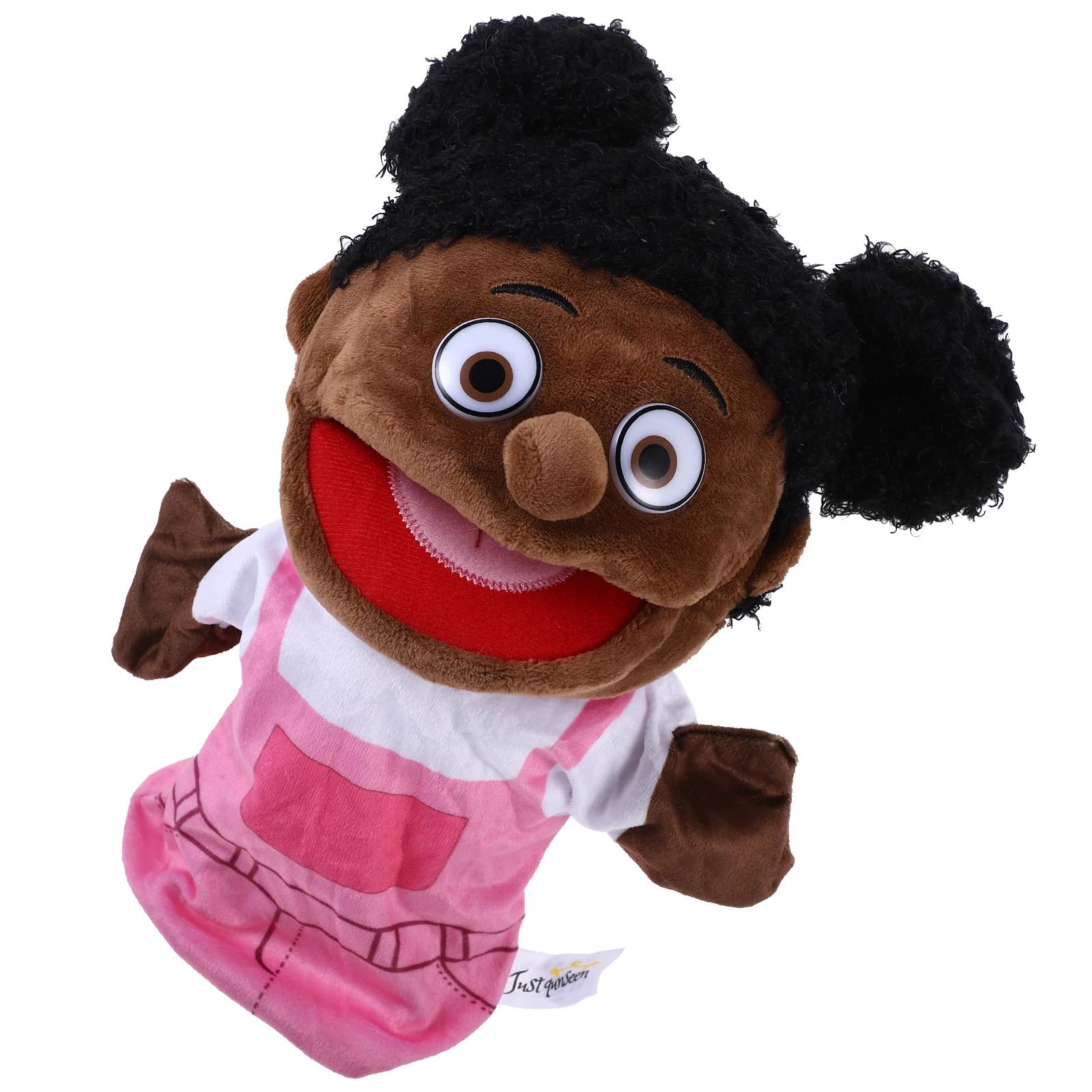 

Hand Puppet Props Cute Family Finger Puppets Bust Cotton Cartoon Roleplay Preschool Performance