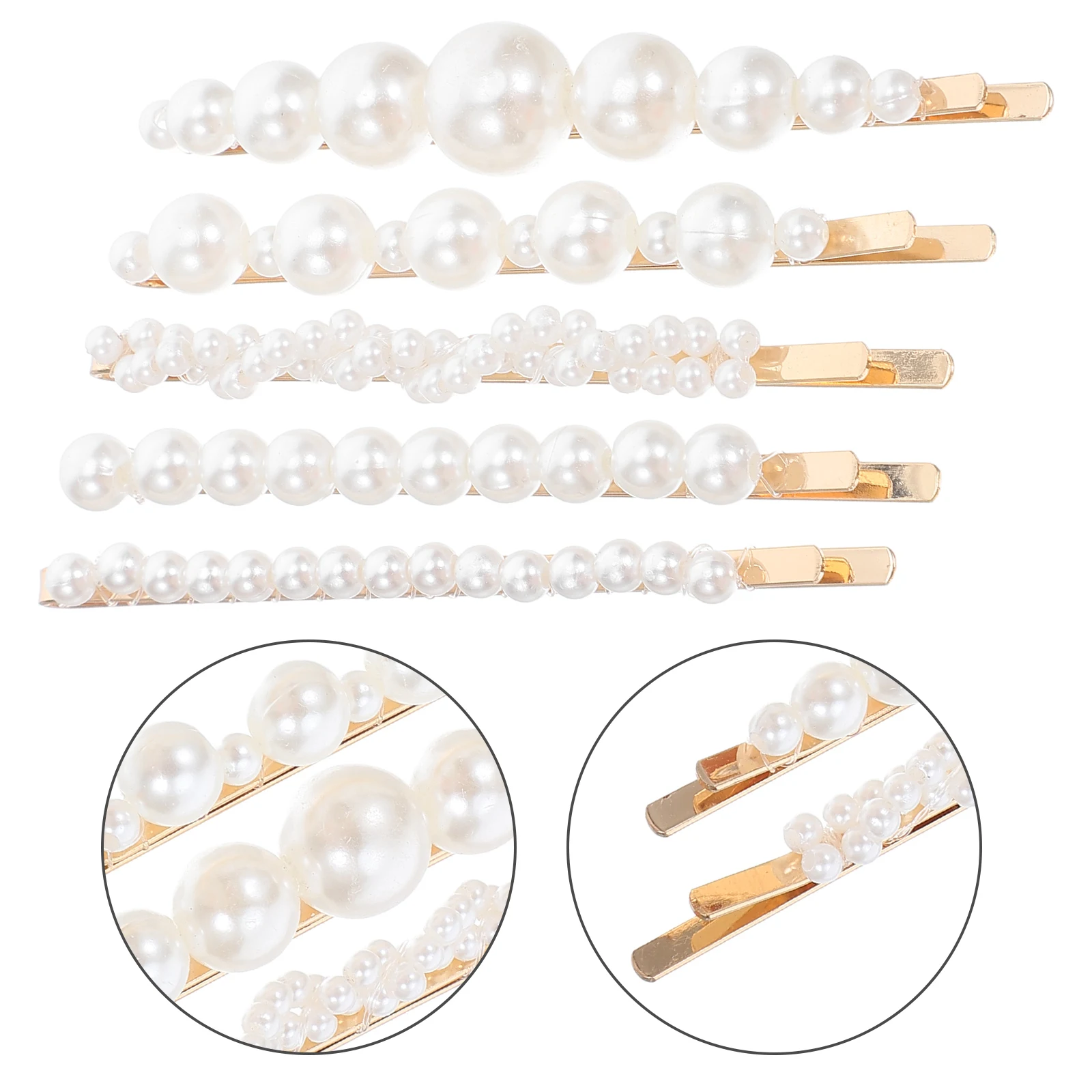 

10pcs Pearl Bobby Pin Set Hair Clips For Women Party Banquet Girls Chic Hairpins Stylish Hair Accessories Barrette