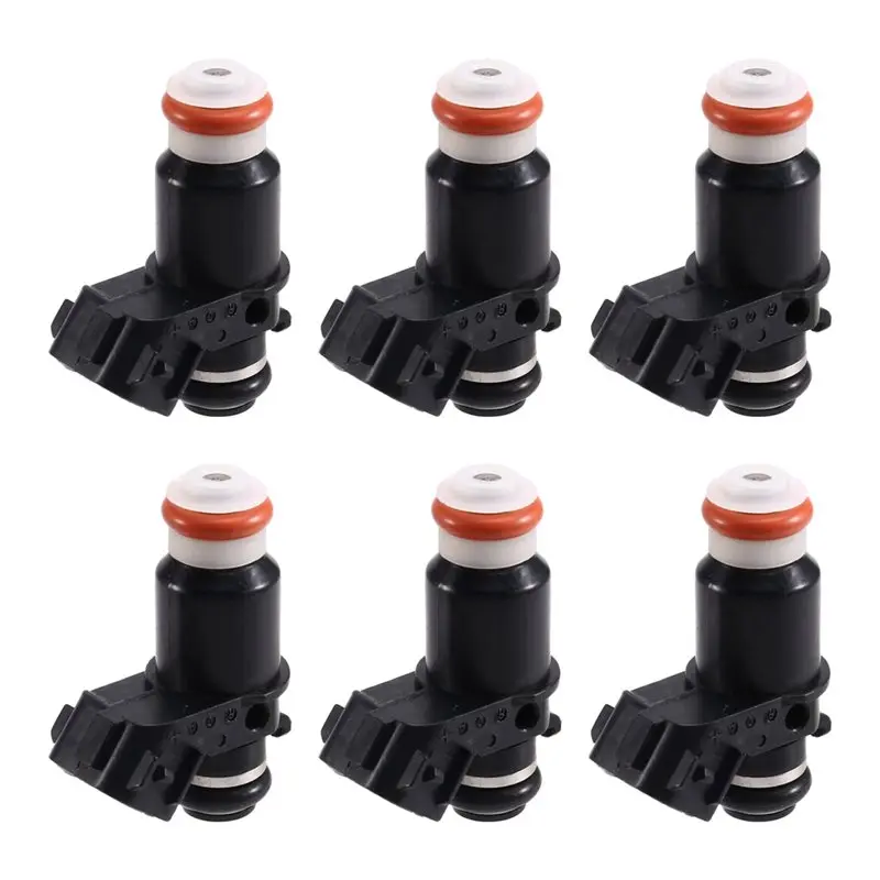 

Superior-Fuel Injector Set Of 6 Units- 16450-MCA-003 16450-MCA-013 For Honda Goldwing 1800 GL1800 2001-2017 Silver Wing FSC600A