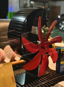 Heat Powered Stove Fan Thermoelectric Generator for Fireplace Outdoor Ice Fishing Camping Heater No Electricity Eco-Friendly