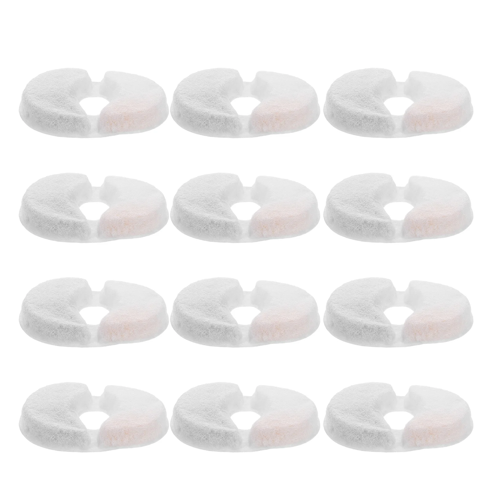

12 pcs Filter Replacement Cat Fountain Filters Compatible With Various Dispensers Advanced Filtration Odor Removal Durable