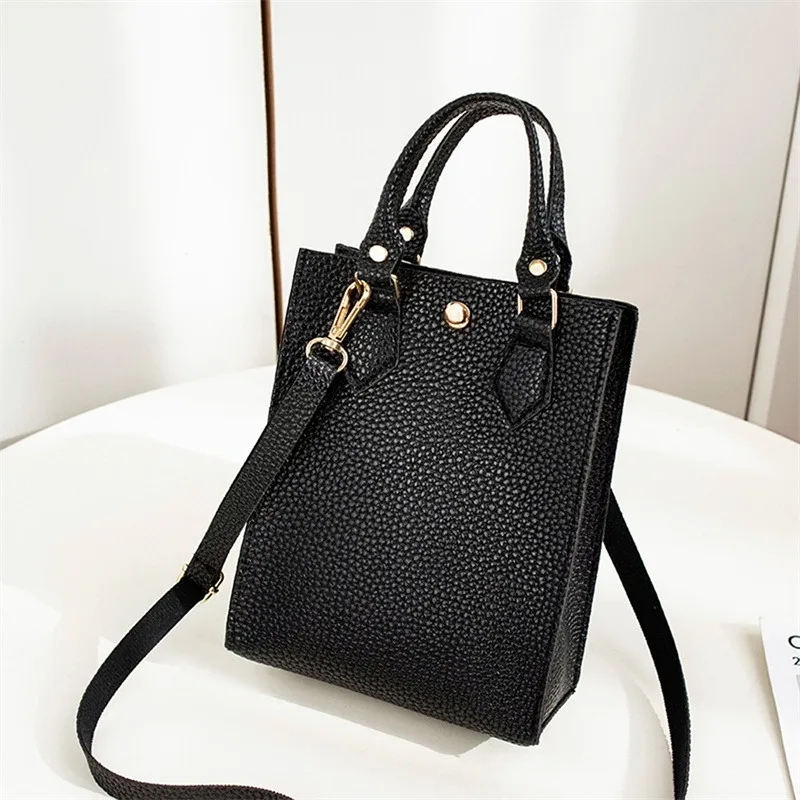 Summer New Handbag Women's Fashion Shoulder Crossbody Bag All-match Solid Color Ladies Wallet Purse