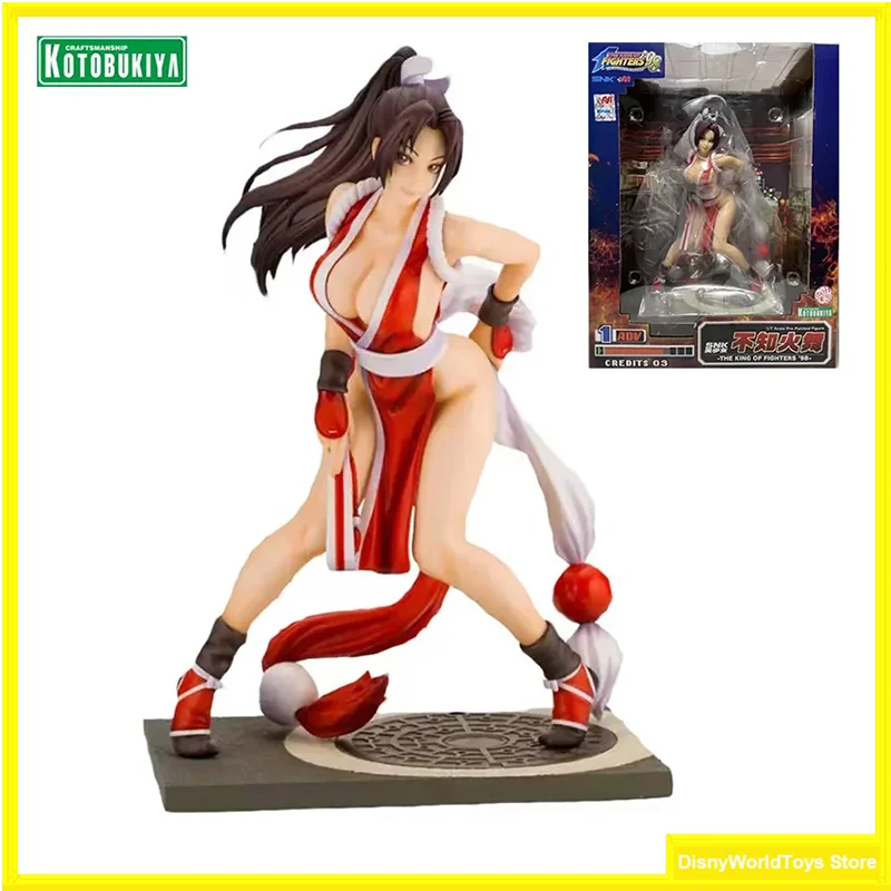 

100% Original Kotobukiya SNK Bishoujo Mai Shiranui THE KING OF FIGHTERS '98 1/7 In Stock Anime Action Collection Figures Model