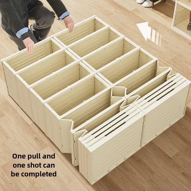 New Design Portable Stackable Shoe Cabinet Top Quality Organizer Stand Holder Space-Saving Shoes Storage，Portable Folding Rack