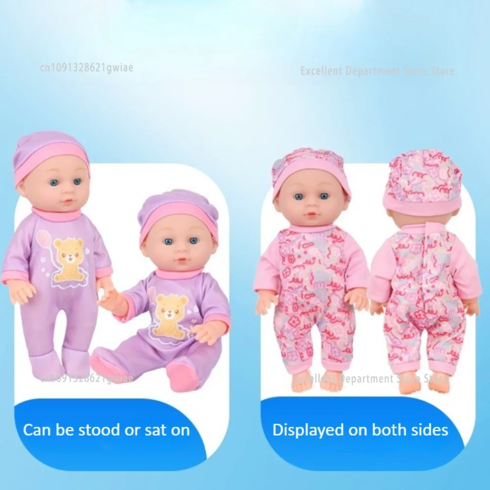 24 cm nouveau-né bébé Reborn poupée jouet modèle 9.45 pouces nouveau-né poupée fille jouet enfants apaisant jouet vacances cadeau d'anniversaire