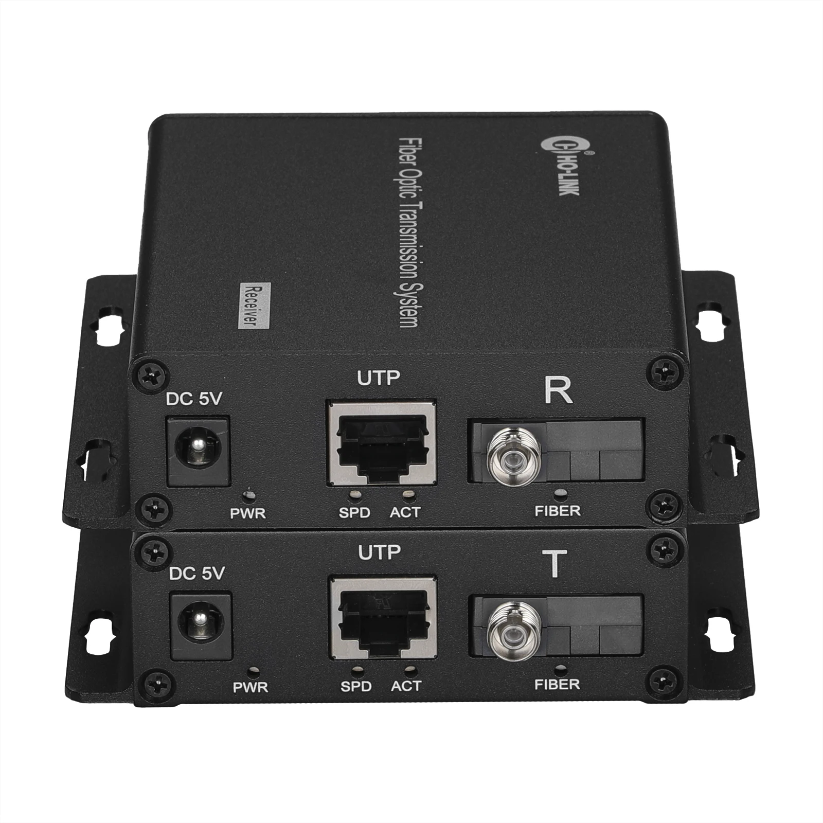 

2 Channel RJ11 Telephone PCM Voice to Fiber Optic Transceiver Converter with 100M RJ45 Port