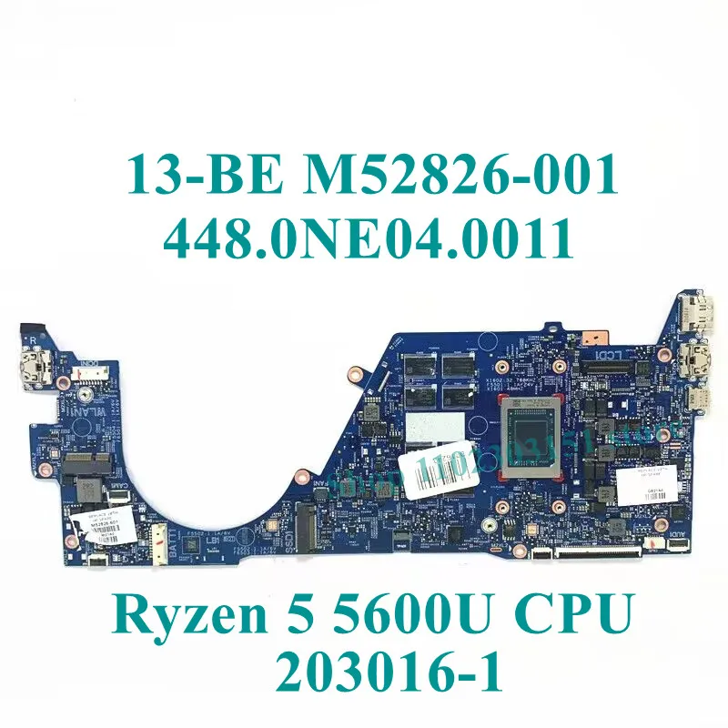 M52826-601 M52828-601 With R5 5600U/R7 5800U CPU 448.0NE04.0011 203016-1 For HP 13-BE Laptop Motherboard 100%Tested Working Well