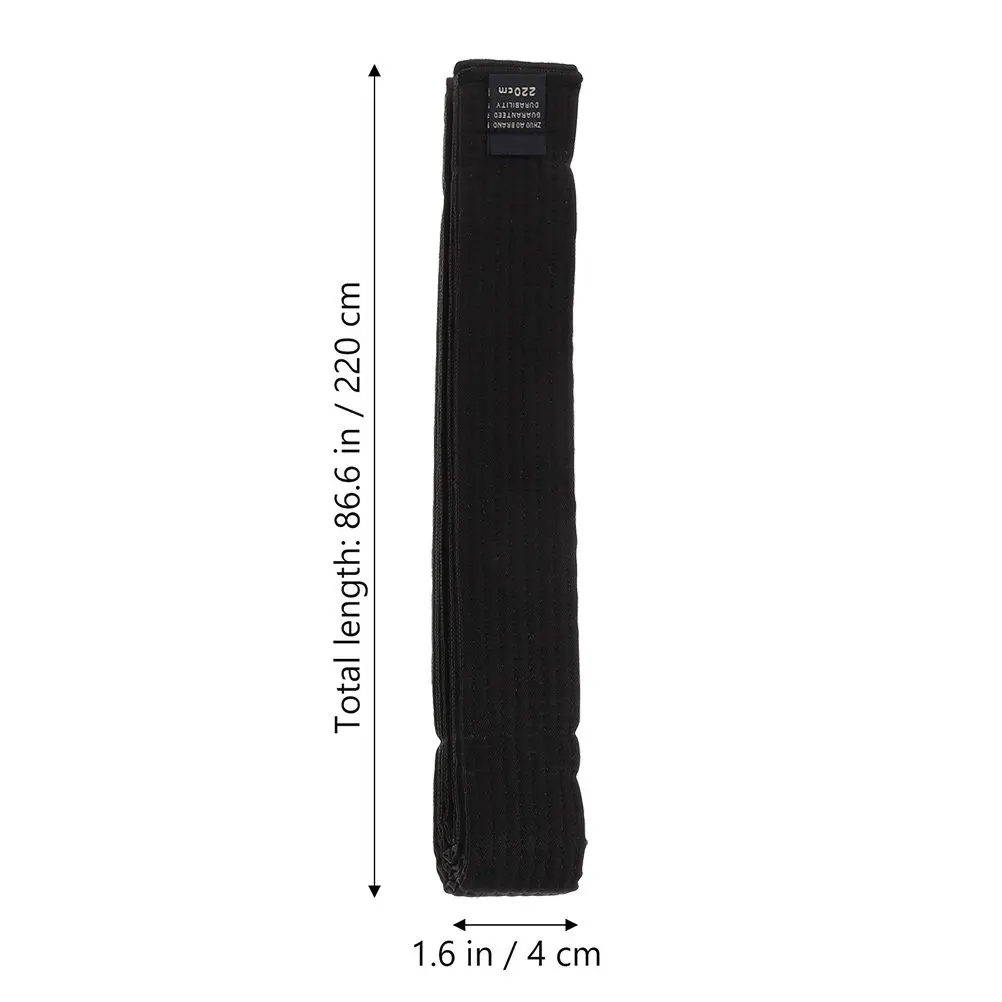 3Pcs Taekwondo Waist Belts Cotton Non Shrinking Washable Martial Art Belts for Karate Training Use Taekwondo Belt