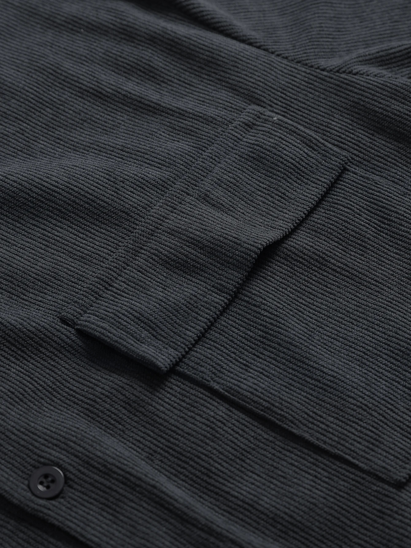 New Men's Suit-Collar Commuter Casual Shirt Fashion High-Quality Solid Color Short Sleeve Shirt+Trousers Male Two-Piece Set