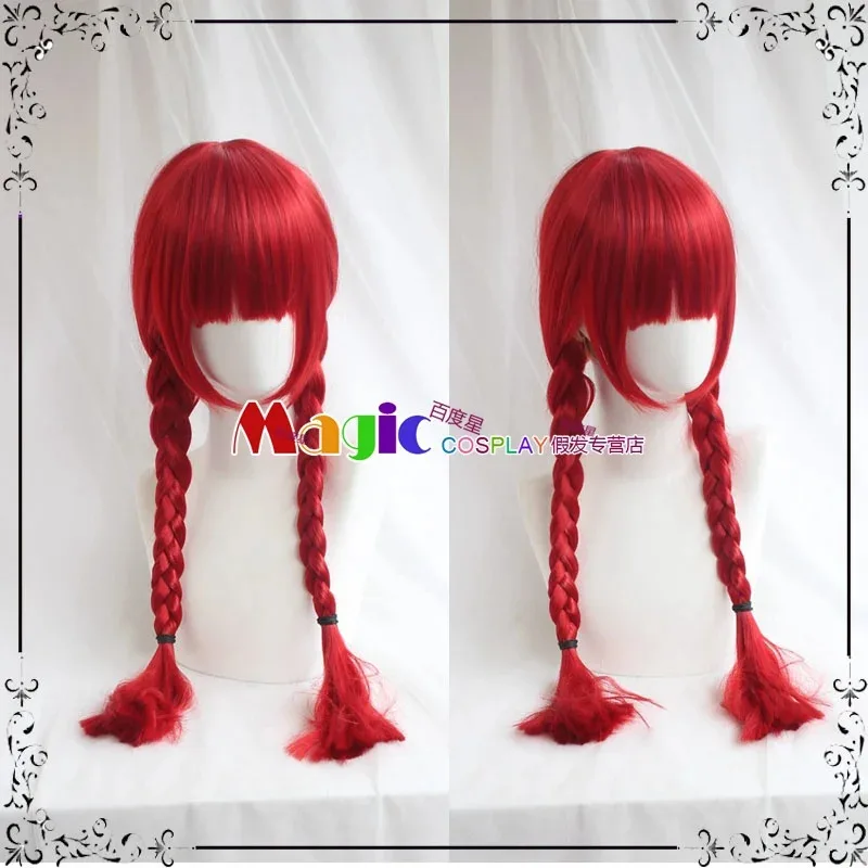 

Два типа Touhou Project Kaenbyou Rin, парик для косплея, красные синтетические волосы, термостойкие, для ролевых игр на Хэллоуин, вечерние