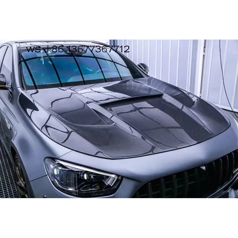 

Engine Hoods E-Class W213 E63S E 63s E63 Sedan 2018 2019 Customized