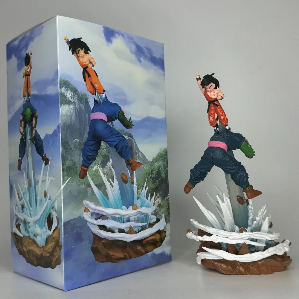 

Dragon Ball Super Goku Пирсинг Пикколо Фигурка 20 см ПВХ Статический светодиодный светильник Коллекционный настольный декор Модель Игрушки Подарки