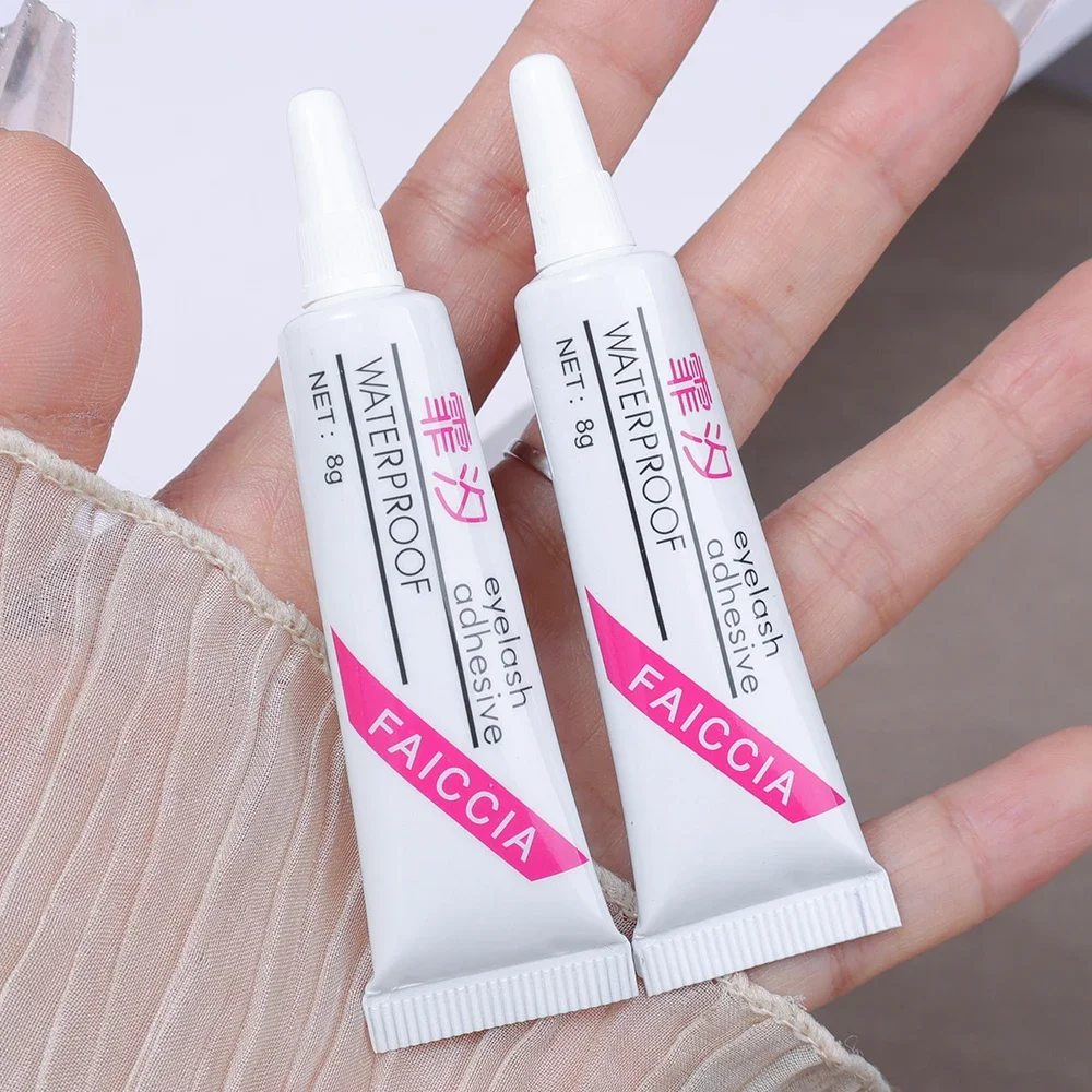 Eyelash Glue Quick Drying Waterproof Long Lasting Not Irritating Self Adhesive Eyelashes Extension Glue Eye Makeup Cosmetic Tool