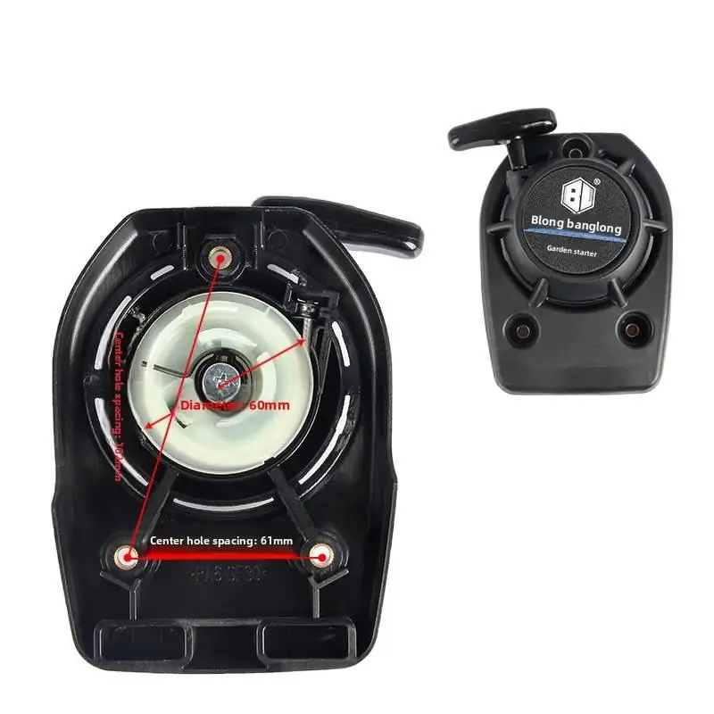 مناسبة لبداية لوحة سحب جزازة العشب، نموذج سلك فولاذي Banglong Premium GX50 ثلاثي الفتحات - ملحق لولبي متضمن