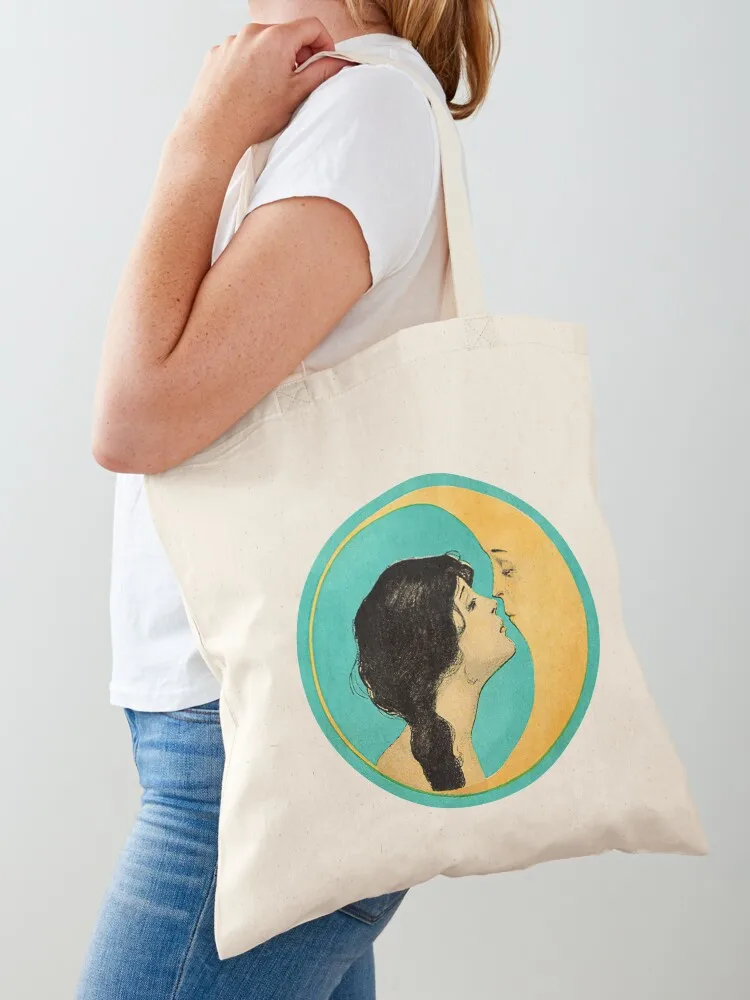 

Dear Moon Original Tote Bag cute pouch bag hand bag ladies Shopper Canvas