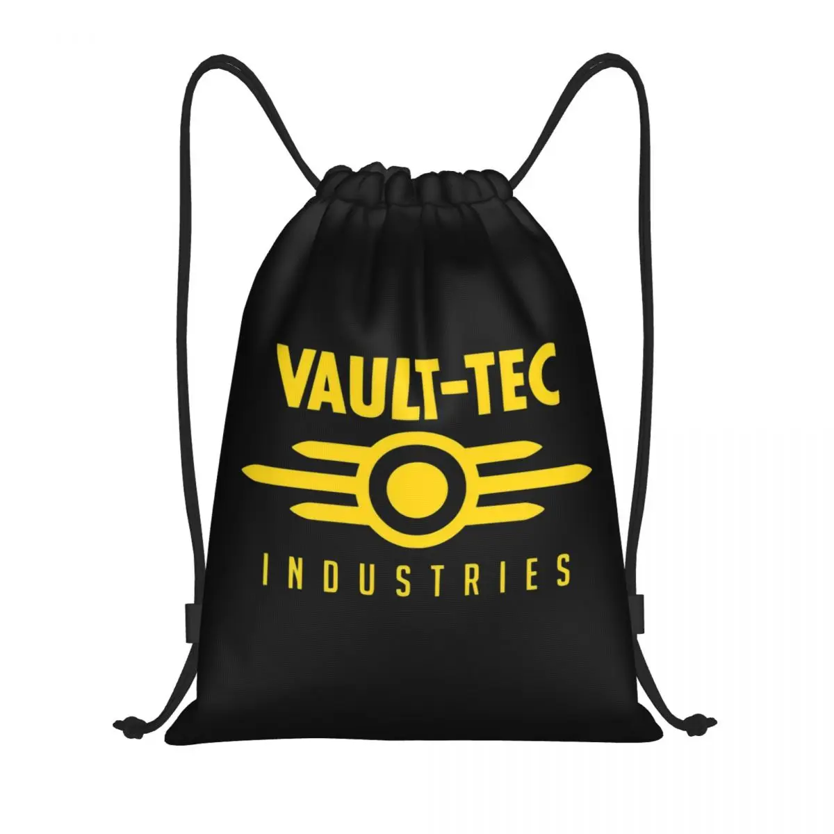 

Vault-Tec Logo Multi-function Portable Drawstring Bags Sports Bag Book Bag