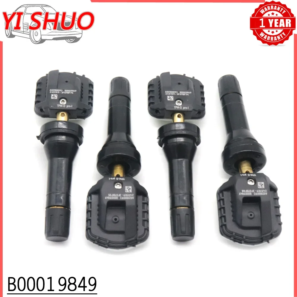 B B 00019849 Capteur TPMS de moniteur de pression des pneus de voiture, pour pékin BAIC BJ40 BJ40 Plus BJ60 BJ80 433MHz 2018 2019 2020 2021 2022 2023