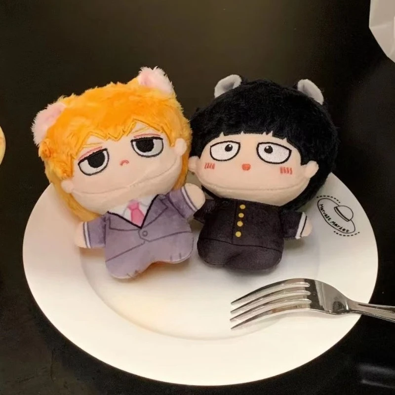 Neuer Mob Psycho 100 Shigeo Kageyama Reigen Arataka Handheld-Puppen-Schlüsselanhänger Kreativer Animations-Cartoon-Rucksack Exquisiter Anhänger – Detail 5