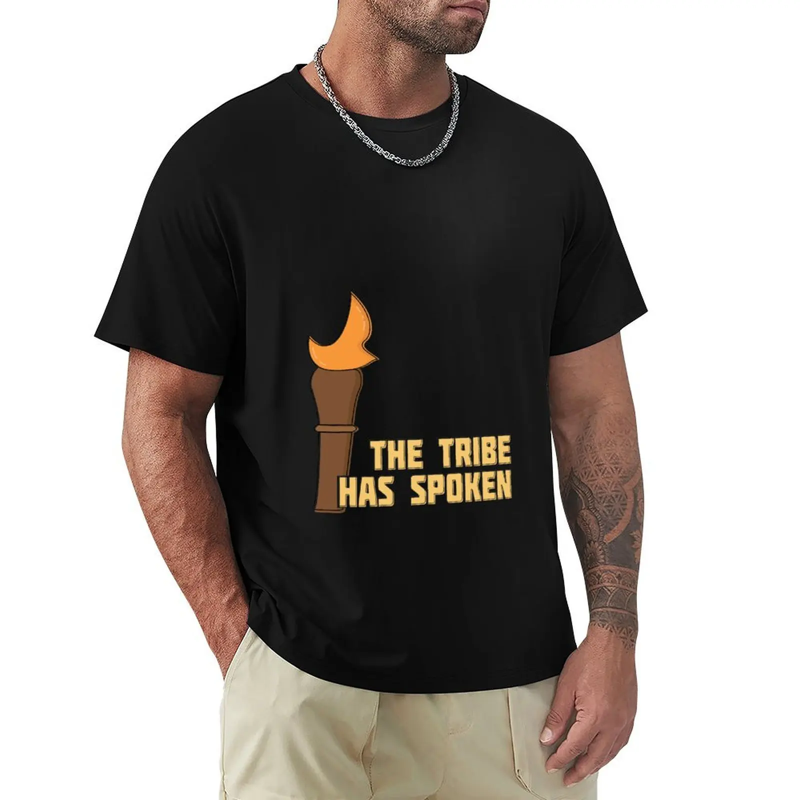 

Survivor CBS - The Tribe Has Spoken T-Shirt tops cheap stuff mens plain t shirts