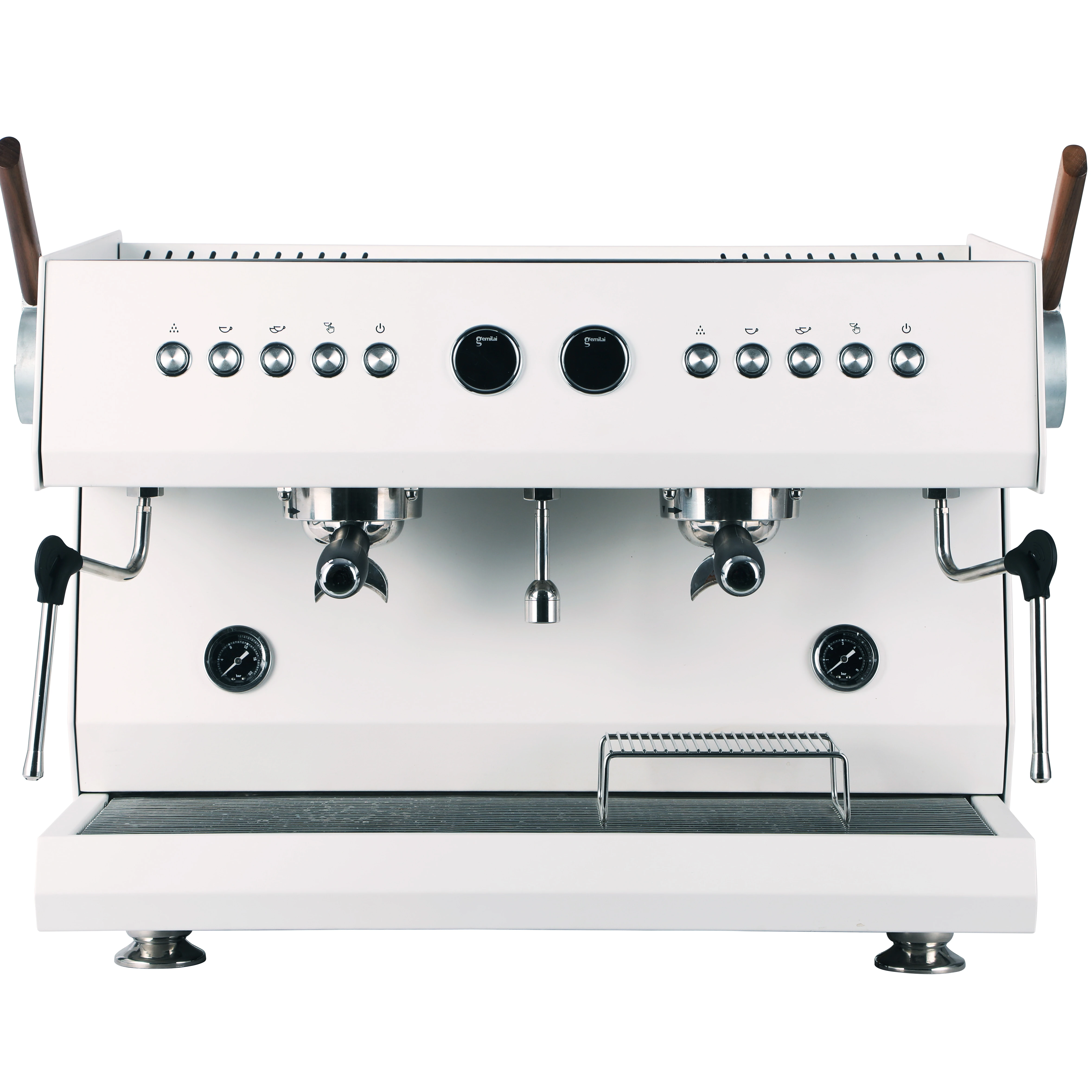 2‑Group Commercial Semi‑Automatic Espresso Coffee Machine for Hotels