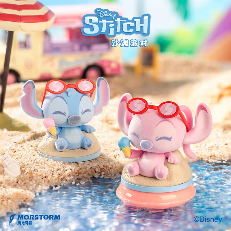 New Stitch Beach Party Blind Box Toy Official Summer Limited Figures Collectible Desk Decor Kids Birthday Christmas Gifts view 3