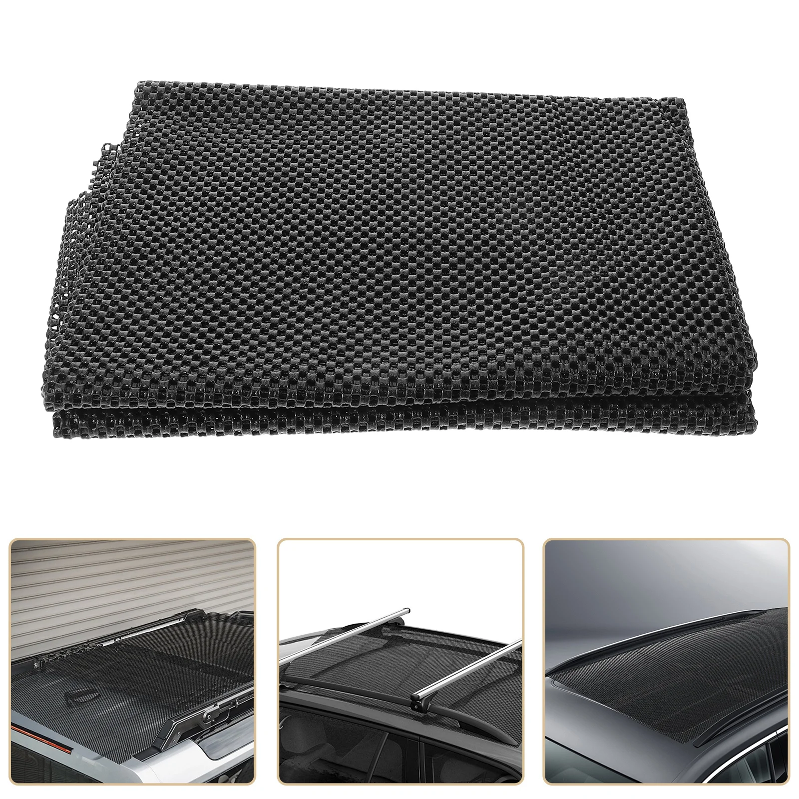 

Car Roof Cargo Pad Non-Slip Protective Mat PVC Roof Rack Storage Travel Accessory Car Protect Mat Automotive Accessory