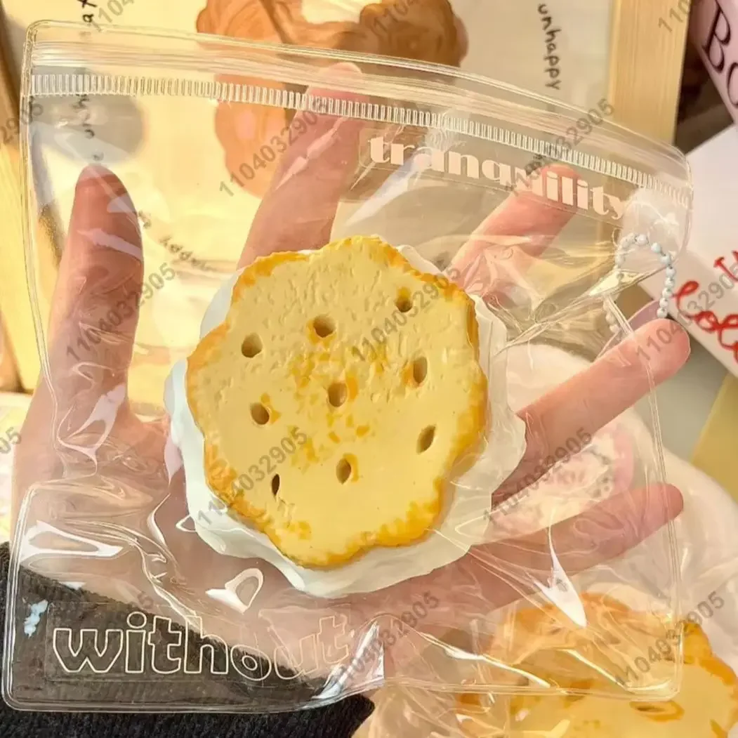 Cookie Biscuit Cracker Taba Squishy Dubbeldekker Cookie Squishy Mochi Speelgoed Knijp Speelgoed Anti Stress Release Hand Relax Speelgoed Cadeau