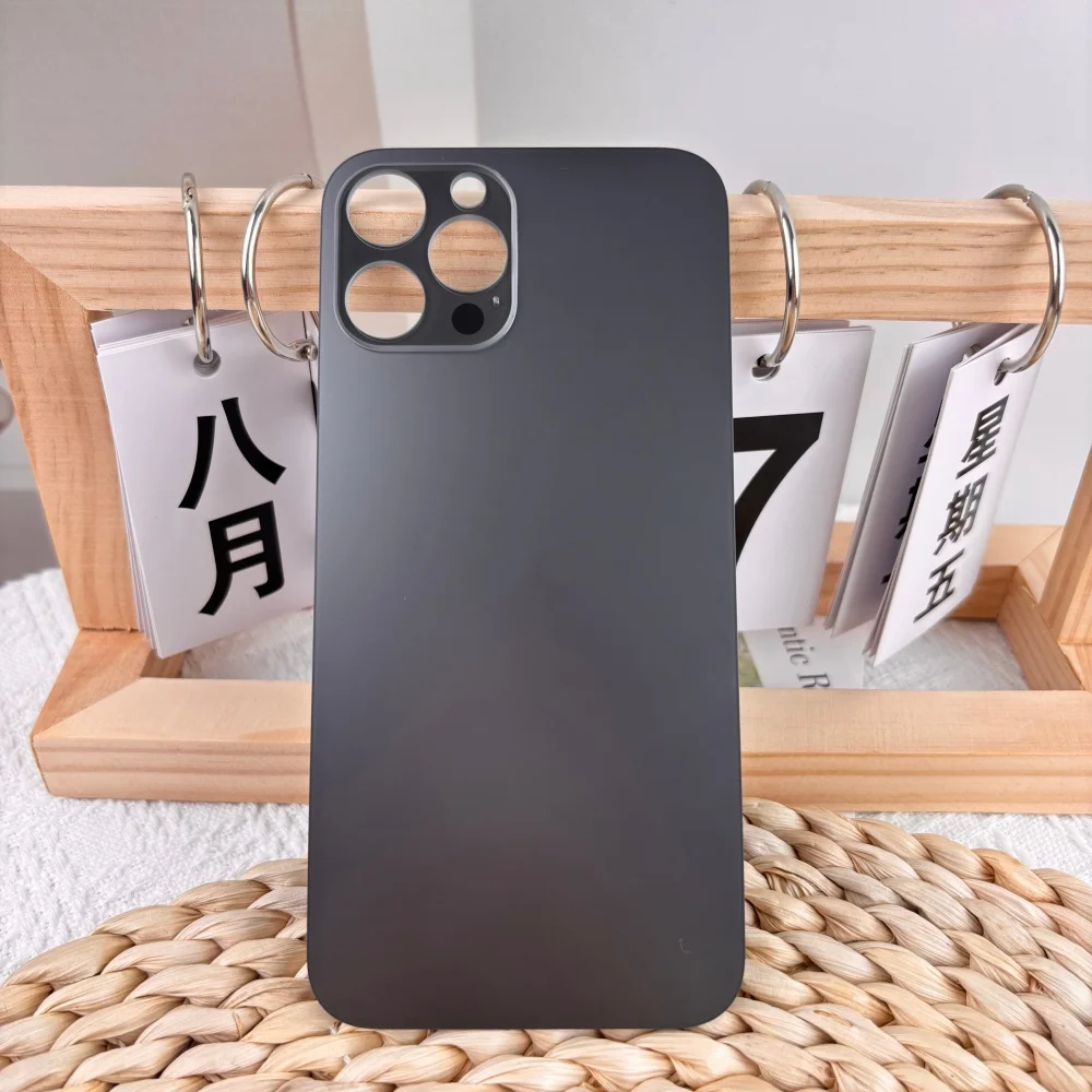 Replacement Back Glass Cover For Apple iPhone 12Pro/ 12 Pro Max Rear Housing Battery Door Case & Camera Lens Cutout Repair Parts image 4