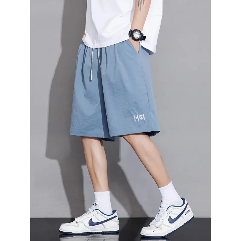 

Baggy Shorts Men's Summer Casual Shorts 8XL 7XL 6XL Plus Size Elastic Waist Drawstring Wide Leg Short Pants Sportswears Straight
