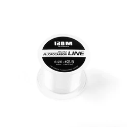 120M Micro Fluorocarbon Coating 0.20mm-0.60mm 7.15LB-45LB Nylon Monofilament Carp Fishing Line Carbon Fiber Leader Line Fishing