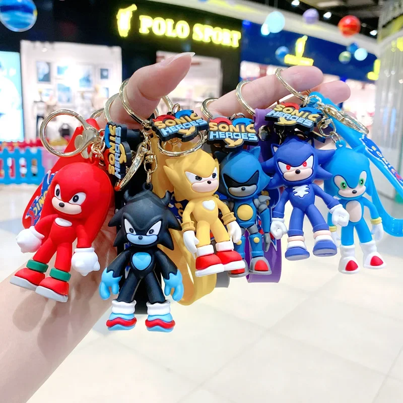 Cartoon Super Sound Mouse Cute Variable Speed Sonic Keychain Car Keychain Couple Bag Pendant Decoration Small Gift