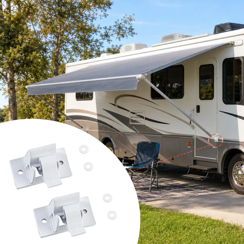 

For Travel Trailer RV Camper RV Awning Bottom Mounting Hardware Replaces 3104653.005 Steel and Aluminum