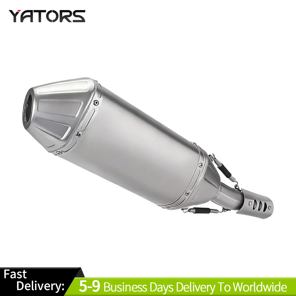 

For Yamaha Tenere 700 2019-2024 Motorcycle Exhaust Pipe With Mid Link Pipe Exhaust Systems