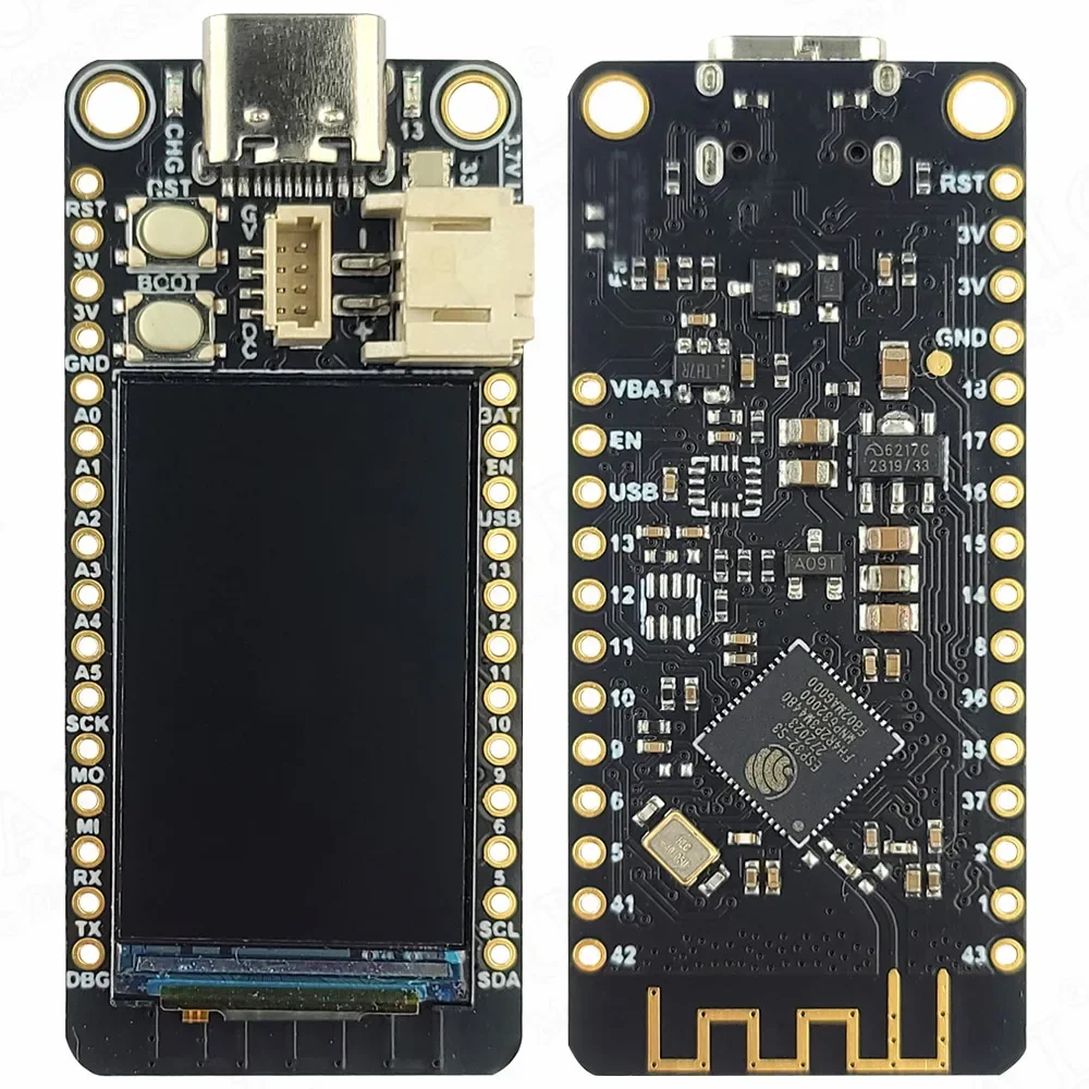 

ESP32-S3 Development Board with PH2.02P Power Port 1.14 Inch TFT Display for Arduino MCU Module USB Type-C ESP32 S3