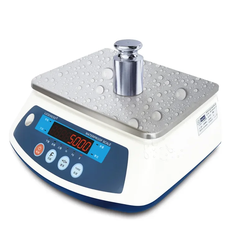 Veidt Weighing Electronic IP68 Waterproof Weighing Bench Scale Digital Counting Seafood Electronic Fishing Food Waterproof Scale