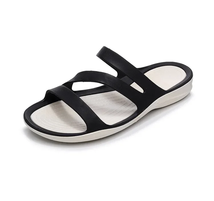 Women Summer New Soft Bottom Wear Sandals and Slippers Trend Beach Slippers Fashion Casual Shoes Pullover Word Drag Comfortable