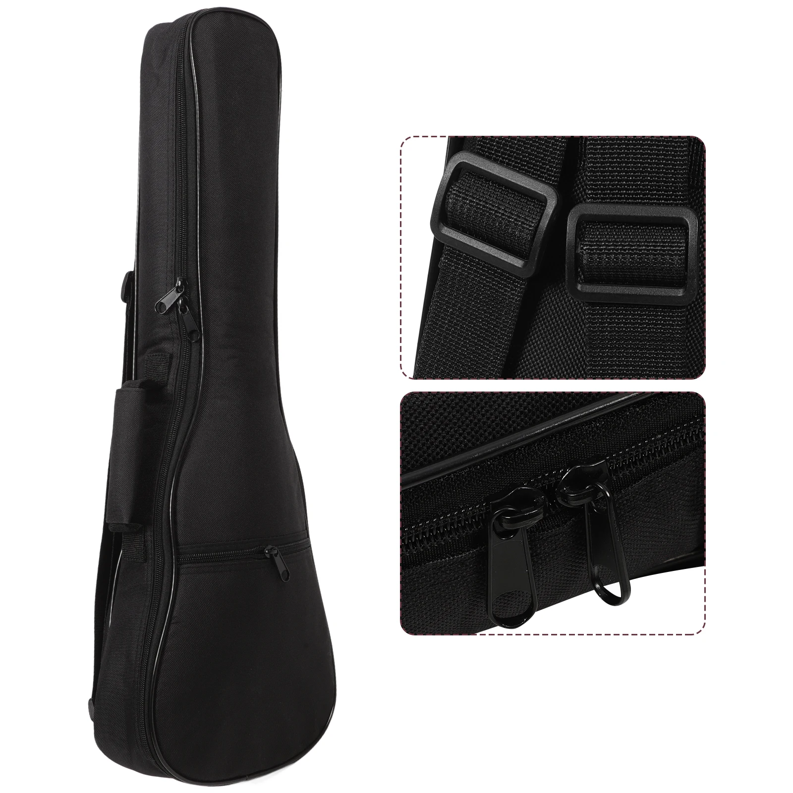 Gig Bag Durável Ukulele Instrumento Musical Capa Protetora Guitarra Oxford Ukelele Concerto