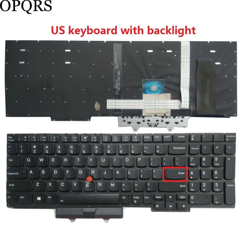 NEW For Lenovo ThinkPad E15 Gen 2 (Type 20T8 20T9 20TD 20TE)US/Latin LA/Spanish SP/French FR AZERTY Laptop Keyboard