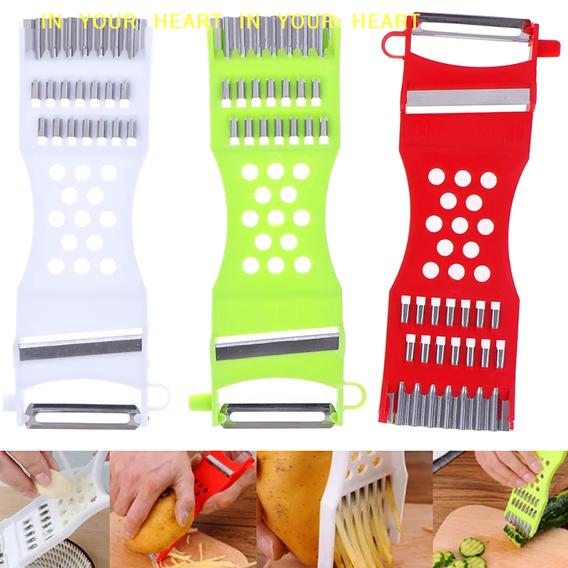 Kitchen Tools Gadgets Vegetable Fruit Peeler Parer Julienne Cutter Multifunction - 【X】Multifunction Kitchen Gadgets Vegetable Fruit Peeler