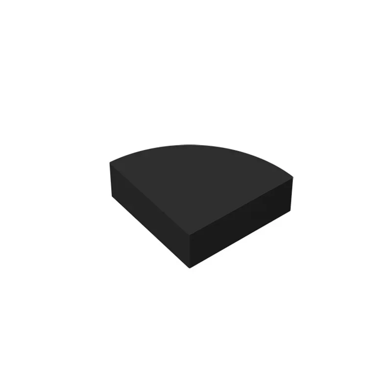 50gMOC Compatible assemble des particules 25269 48410 carrelage rond 1x1 quart de pièces de bloc de construction