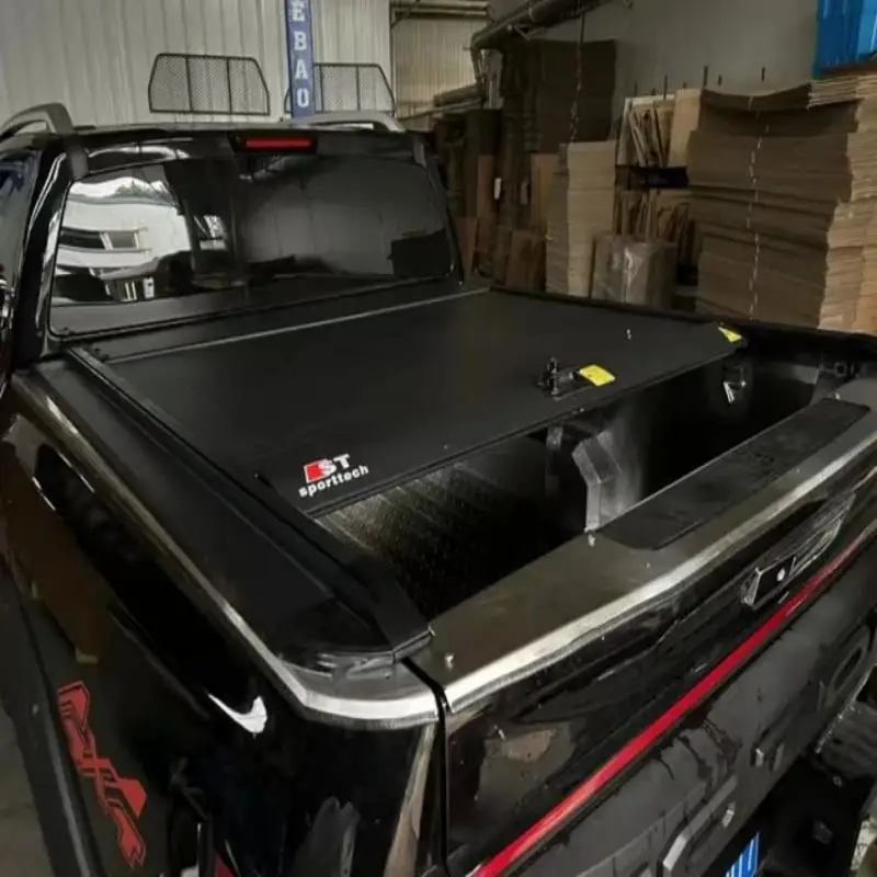 

Retractable Aluminum Tonneau Cover Ram 1500 Pickup Truck Bed Cover for tacoma chevrolet silverado
