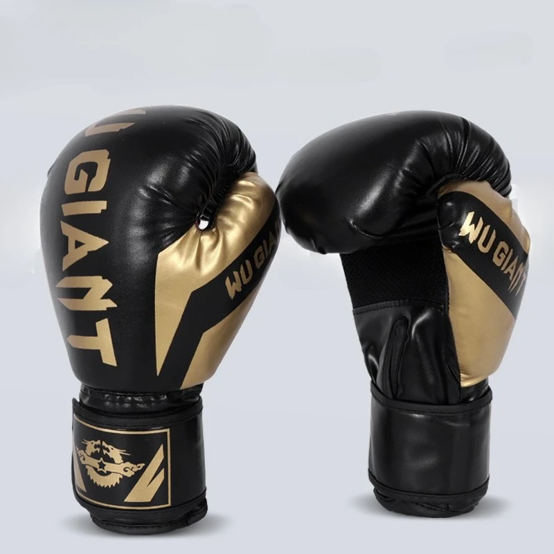 

6/8/10 Kids Women/Men Boxing Gloves Sanda Sparring Muay Thai MMA Karate Punch Training Mitts Kickboxing