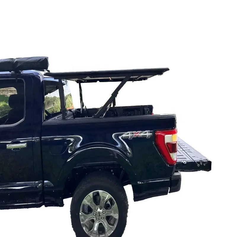 

Чехол для грузовика Ford F150, аксессуары, транспортные средства, складной чехол для кемпинга, подъемный тройной чехол для кровати для Ford F серии F150