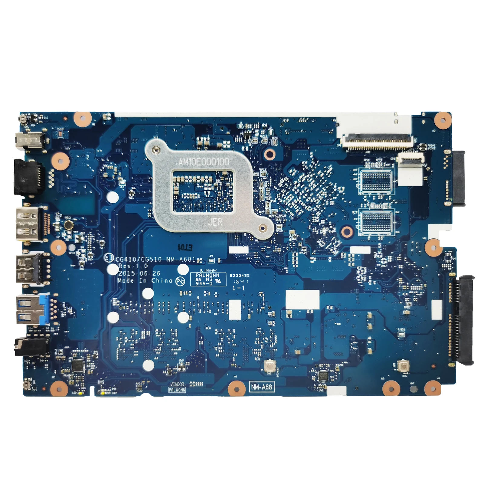 Placa base para portátil Lenovo Ideapad, 100-14IBD, CG410/CG510 NM-A681 con I3-5005U, DDR3 completamente probada, OK