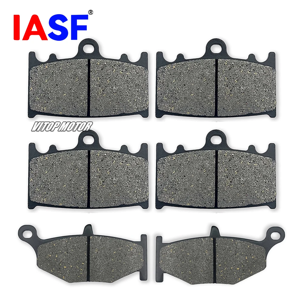 For Suzuki GSR400 2006-2019 GSR400A ABS 2007-2017 GSR600 2006-2010 Motorcycle Front Rear Brake Pads Set